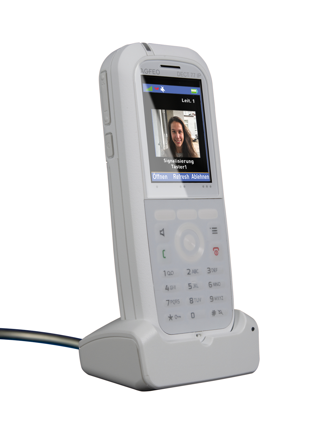 AGFEO DECT 77 IP IP phone White TFT