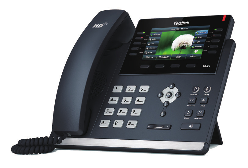 Image of Yealink SIP-T46S IP phone Black 16 lines LCD