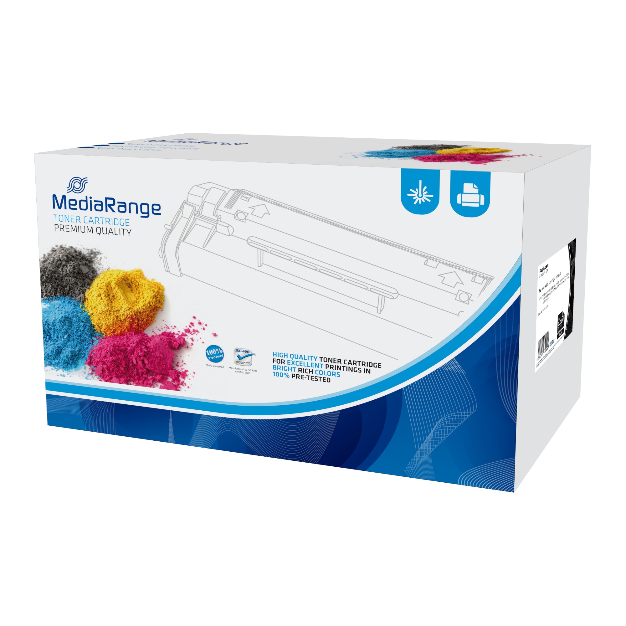 MediaRange MRCAT724 toner cartridge 1 pc(s) Black