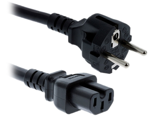 Image of Cisco CAB-TA-EU= power cable Black 2.5 m CEE7/7 C15 coupler