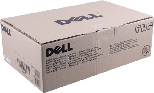 Image of Dell 593-10496/M127K Toner yellow, 1K pages/5% for Dell 1235