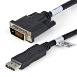 StarTech.com DP2DVIMM6X10 video cable adapter 71.7" (1.82 m) DVI-D DisplayPort Black