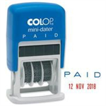 Colop S160/L2 MINI DATER PAID S160L2