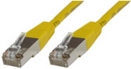 Image of Microconnect 1.5m Cat6 FTP networking cable Yellow F/UTP (FTP)