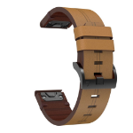 Garmin Tactix 7 Leather watch strap  26mm - Brown