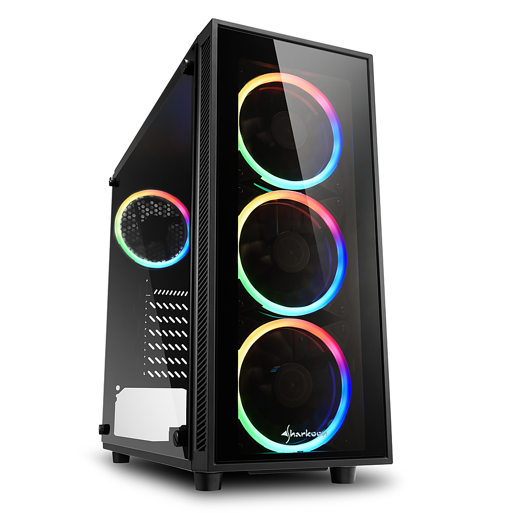 Image of Sharkoon TG4 Midi Tower Black