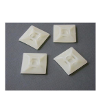 StarTech.com Self-adhesive Cable Tie Mounts - Pkg. of 100 White