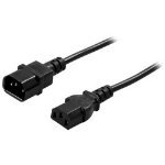 Deltaco DEL-112 power cable Black 1 m