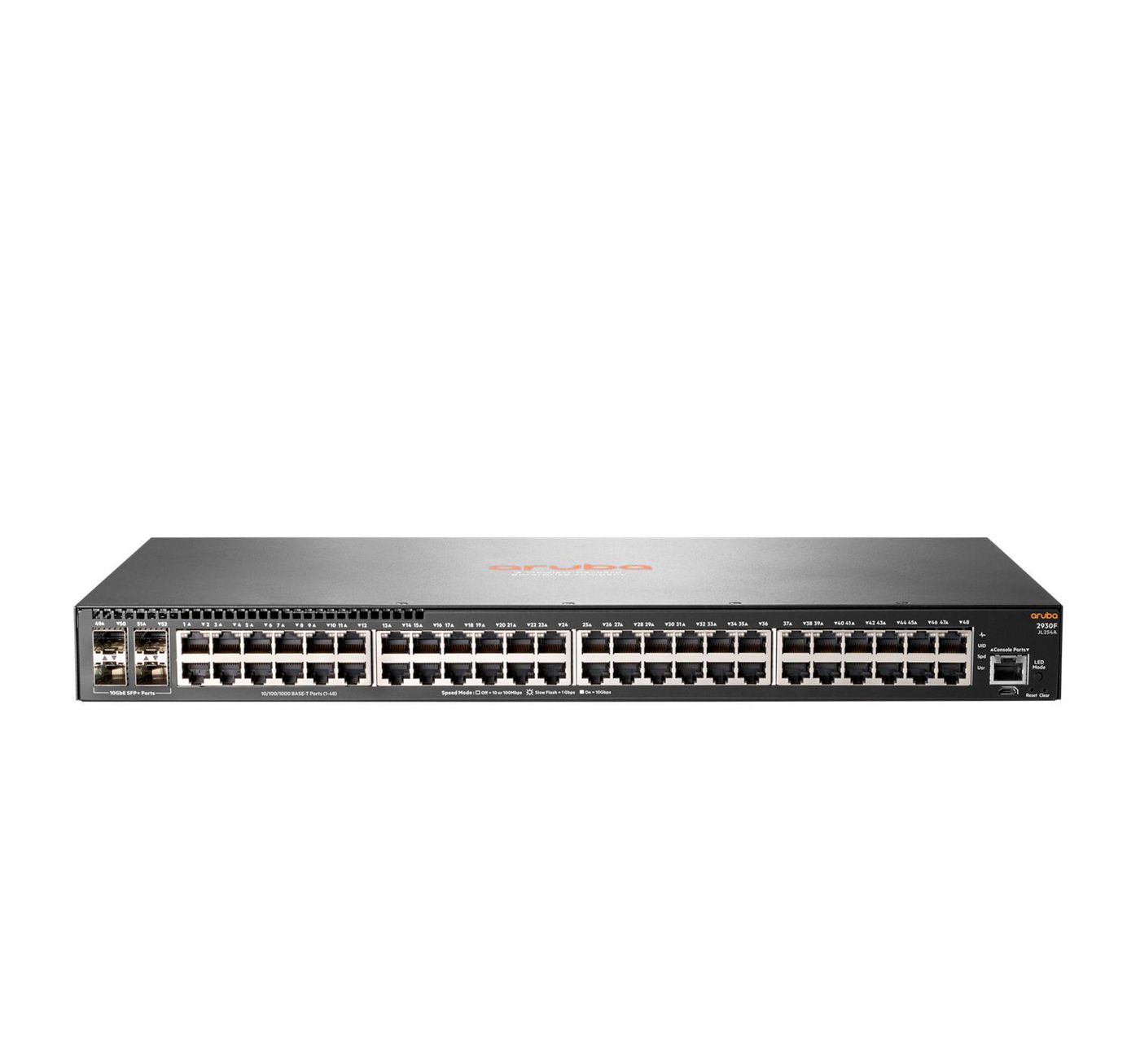 Image of HPE Aruba 2930F 48G 4SFP+ Managed L3 Gigabit Ethernet (10/100/1000) 1U
