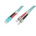 Digitus Fiber Optic Multimode Patch Cord, OM 3, LC / ST