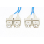 4Cabling 5m SC-SC OM4 Multimode Fibre Optic Cable: Blue