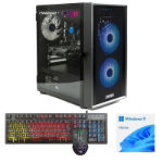 TARGET LOGIX Intel i5-10400F 6 Core 12 Threads, 2.90GHz (4.30GHz Boost), 16GB DDR4 RAM, 1TB NVMe M.2, 80 Cert PSU, GTX1650 4GB Graphics, Windows 11 home installed + FREE Keyboard & Mouse - Prebuilt System - Full 3-Year Parts & Collection Warranty