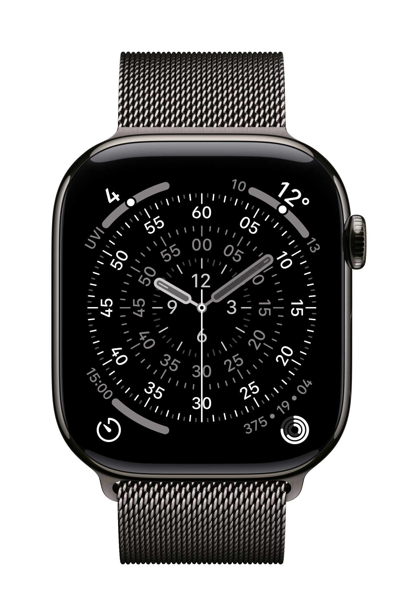 Apple MGJ74ZM/A smart wearable accessory Band Slate colour Stainless s