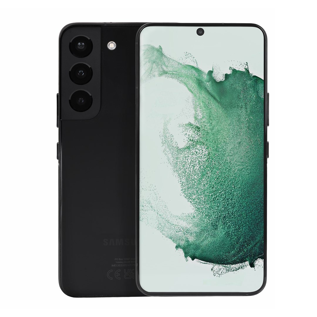 Samsung Galaxy S22 S901B DS. 8/128GB Black (Refurbished) 2-year warranty Remade / Refurbished