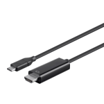 Monoprice 24441 video cable adapter 70.9" (1.8 m) USB Type-C HDMI Type A (Standard) Black