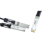 ATGBICS C-Q200-2Q100-1M Arista compatible Direct Attach Copper Breakout Cable 200GBase CR4 QSFP to 2x100GBase CR2 QSFP (Passive Twinax 1m)