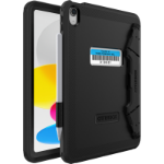 OtterBox Defender Kickstand Case for iPad 10th gen, Shockproof, Ultra-Rugged Protective Case with built in Screen Protector, 2x Tested to Military Standard, Black