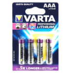 Varta 4x AAA Lithium Single-use battery