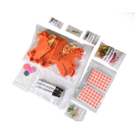 ValueX Polythene Grip Seal Bags Plain 57 x 57mm (Box 1000) - 590001