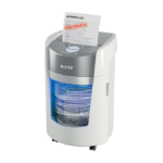 Leitz IQ OptiMax Small Office 350 Micro Cut Paper Shredder Security P5 22L - White