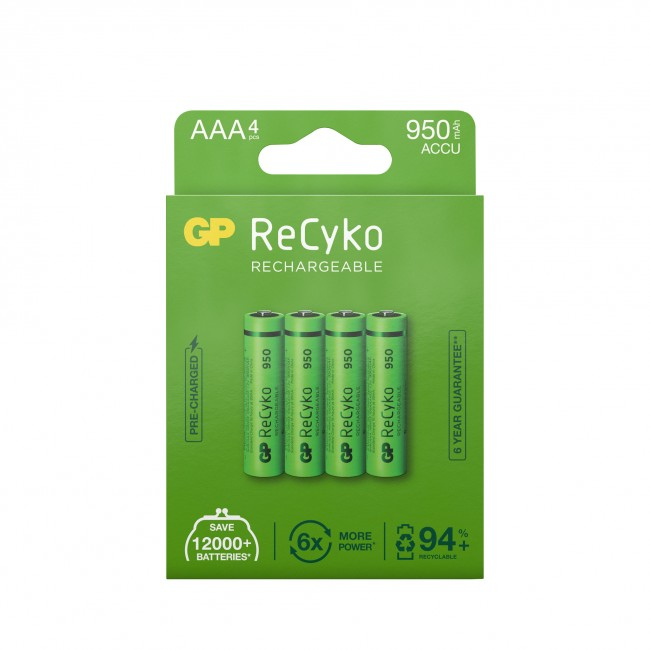 Photos - Battery GP  ReCyko Rechargeable battery AAA Nickel-Metal Hydride (NiM 201