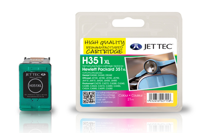 Refilled HP 351XL Colour Ink Cartridge