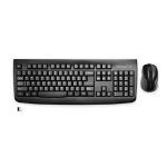 Kensington K72324USA keyboard Mouse included RF Wireless QWERTY English Black