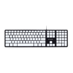 Gembird KB-MCH-02-BKW toetsenbord Kantoor USB QWERTY Engels Zwart, Wit