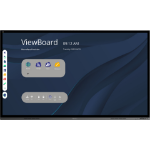 Viewsonic IFP8662 Signage Display Interactive flat panel 2.18 m (86") LED Wi-Fi 350 cd/m² 4K Ultra HD Black Touchscreen Built-in processor Android 8.0