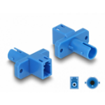 DeLOCK 87938 glasvezeladapter LC/ST 1 stuk(s) Blauw