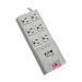 Tripp Lite TR-6 surge protector Gray 6 AC outlet(s) 120 V 70.9" (1.8 m)