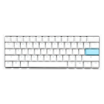 Ducky One 2 Pro Mini White RGB Cherry MX Speed Silver Switch