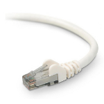 Belkin CAT6 Snagless 1 ft networking cable White 12" (0.305 m)