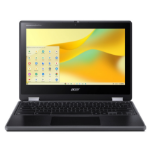 Acer Chromebook R756T-C822NA Intel® N N100 11.6" Touchscreen HD 4 GB LPDDR5-SDRAM 32 GB Flash Wi-Fi 6E (802.11ax) ChromeOS Black