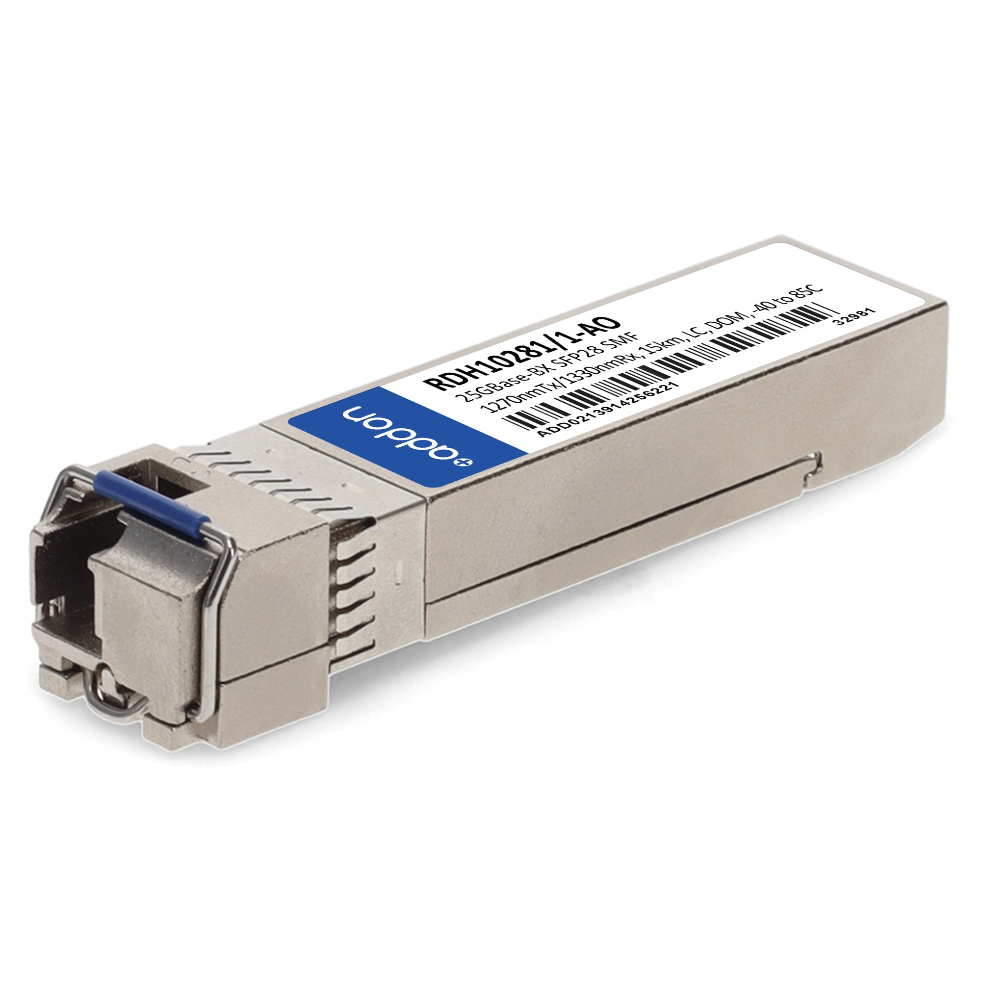 AddOn Networks RDH10281/1-AO Compatible 25G SFP28 15 km TAA Compliant Transceiver