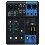 Yamaha MG06 audio mixer 6 channels Black