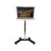 B-Tech BT7504 106,7 cm (42") Negro, Plata Piso