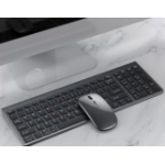 JLC X84 Wireless Keyboard and Mouse - Black V2