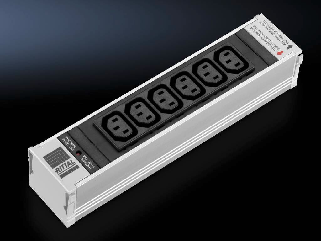 Rittal DK 7856.070 power extension 6 AC outlet(s)