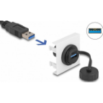 DeLOCK Easy 45 Module SuperSpeed USB 5 Gbps (USB 3.2 Gen 1) USB Type-A female, 45 x 45 mm