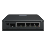 Mikrotik hAP ax S 1800 Mbit/s Black Power over Ethernet (PoE)