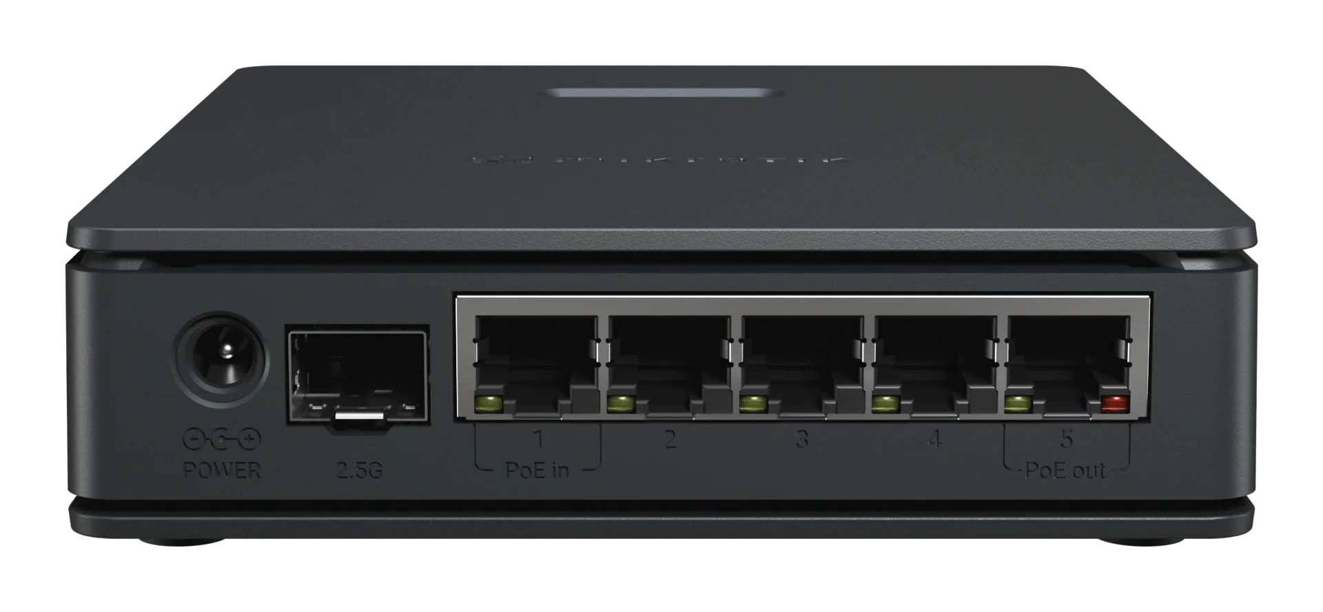 hAP ax S 1800 Mbit/s Black Power over Ethernet (PoE)