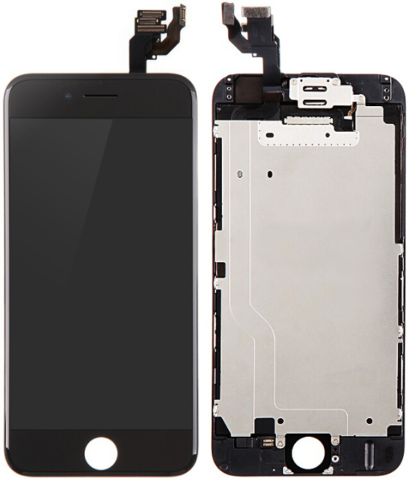 Coreparts Mobx Dfa Ipo6 Lcd B Mobile Phone Spare Part Display Black