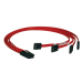 Tripp Lite S508-003 Serial Attached SCSI (SAS) cable 39.4" (1 m) Red