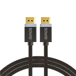 Savio DisplayPort cable 2 m Black CL-166