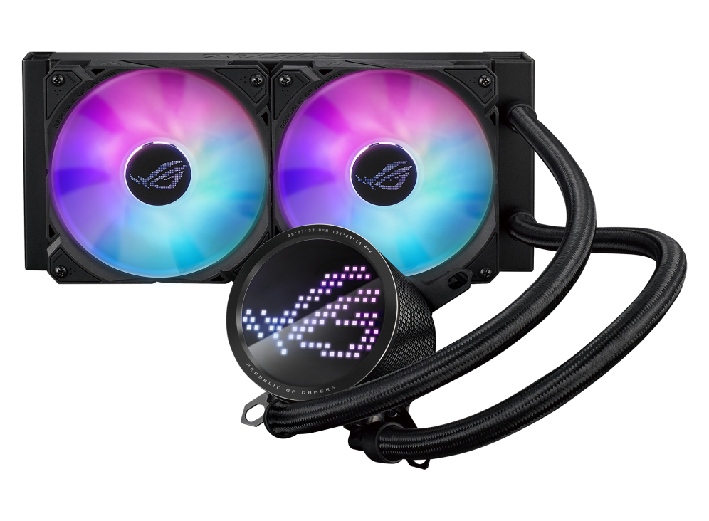 Image of ASUS ROG Ryuo III 240 ARGB Processor Liquid cooling kit 12 cm Black