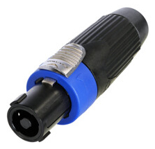 NLT4FXX-BAG wire connector speakON Black, Blue