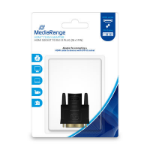 MediaRange MRCS170 cable gender changer DVI-D HDMI Black