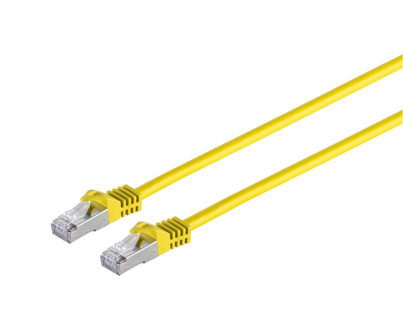 Microconnect SFTP7005Y networking cable Yellow 0.5 m Cat7 S/FTP (S-STP