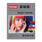 Activejet AP4-200G20 glossy photo paper; for ink printers; A4; 20 pcs